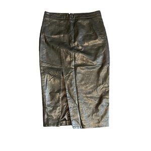 Bardot | Faux Leather Pencil Skirt | EUC | Size 6